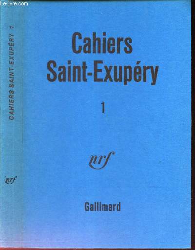 CAHIERS SAINT-EXUPERY - 1.