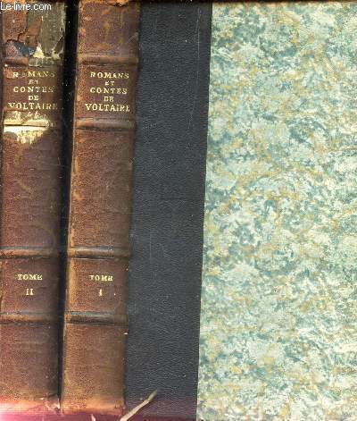 ROMANS ET CONTES DE VOLTAIRE - EN 2 VOLUMES (TOMES 1 + 2).