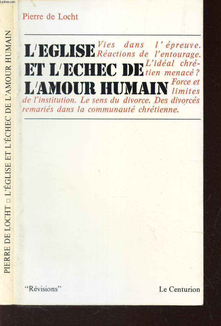 L'EGLISE ET L'ECHEL DE L'AMOUR HUMAIN