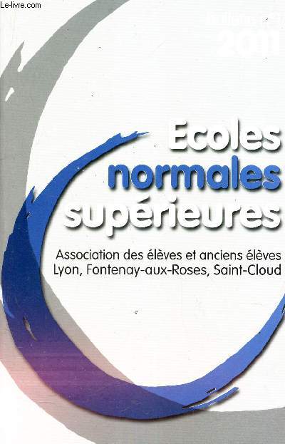 ECOLES NORMALES SUPERIEURES - BULLETIN N1.