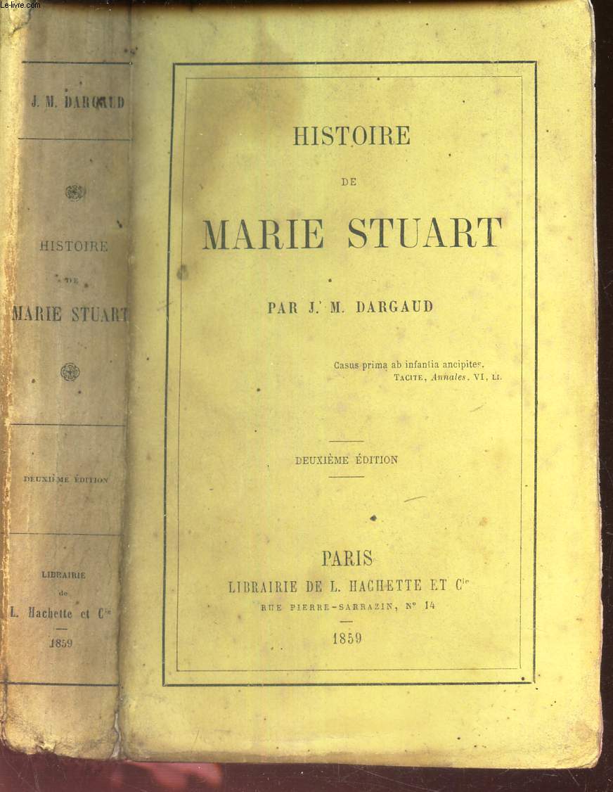 HISTOIRE DE MARIE STUART