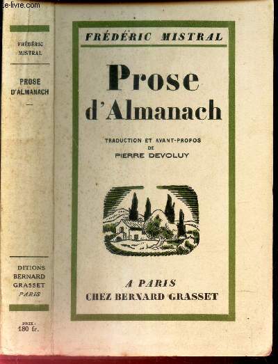 PROSE D'ALMANACH
