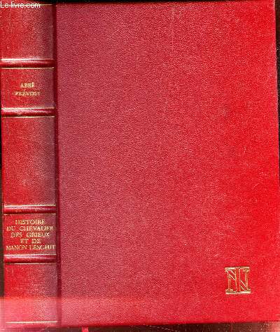 HISTOIRE DU CHEVALIER DES GRIEUX ET DE MANON LESCAUT.