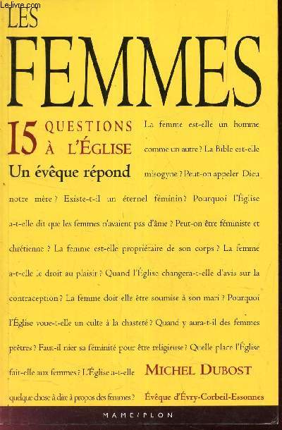 LES FEMMES - 15 QUESTIONS A L'EGLISE.