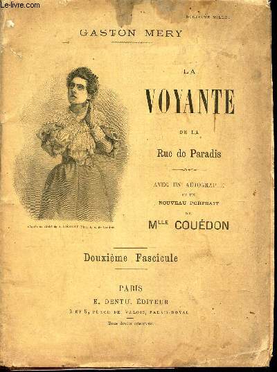 LA VOYANTE DE LA RUE DU PARADIS - deuxieme Fascicule