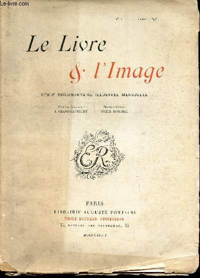 LE LIVRE & L'IMAGE - N2 - 10 AVRIL 1893 / Messonier, vu par l'image satirique etc...