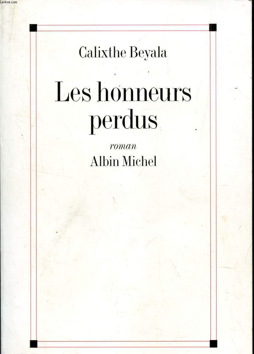 LES HONNEURS PERDUS.