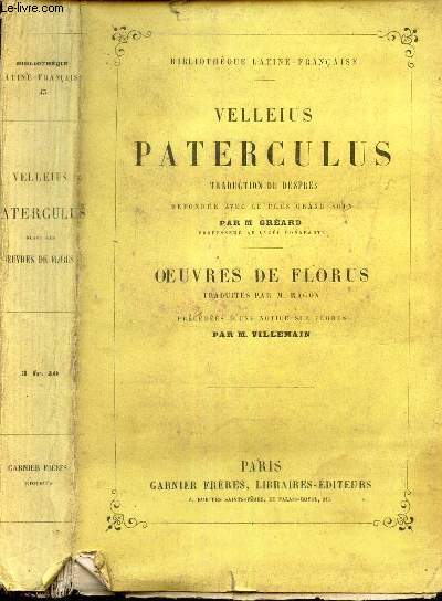 VELLEIUS PATERCULUS -