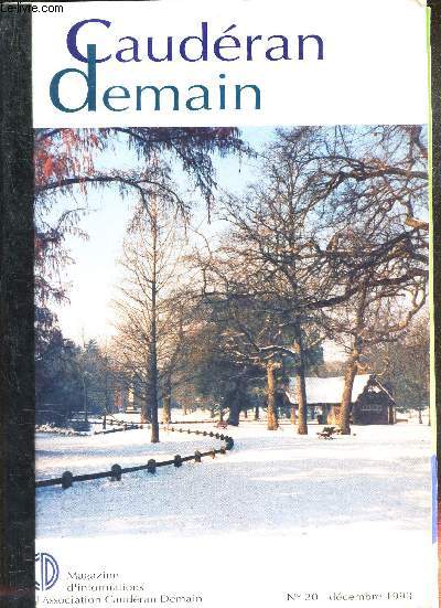 CAUDERAN DEMAIN - LOT DE NOMBREUX NUMEROS - ANNEE 1993
