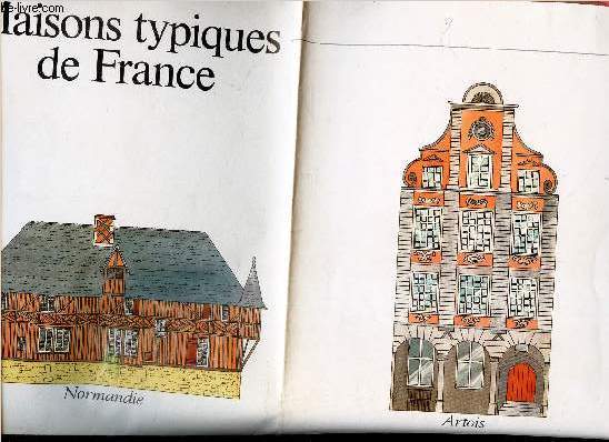 MAISONS TYPIQUES DE FRANCE: PLAN DEPLIANT