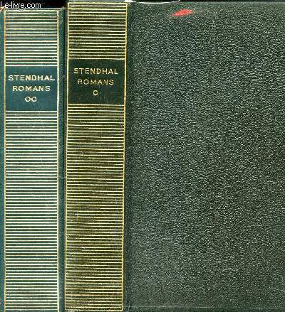 ROMANS ET NOUVELLES - EN 2 VOLUMES : TOMES 1 + 2. /Tome I : Armance - Le Rouge et le noir - Lucien Leuwen /  Tome II: La chartreuse de Parme, Chroniques italiennes, Lamiel, Romans et nouvelles.