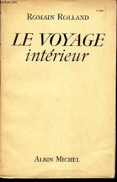 LE VOYAGE INTERIEUR.