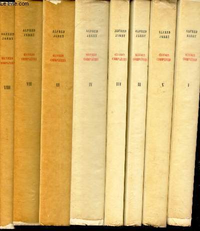 OEUVRES COMPLETES - EN 8 VOLUMES : TOMES 1  8.