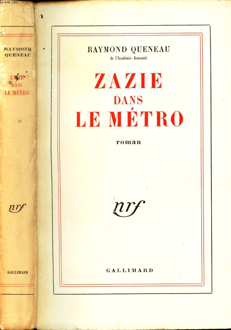 ZAZIE DANS LE METRO.