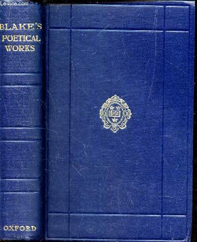 THE POETICAL WORKS OF WILLIAM BLAKE -