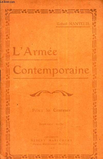 L'ARMEE COMTEMPORAINE.