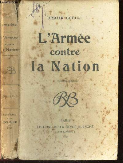 L'ARMEE CONTRE LA NATION.