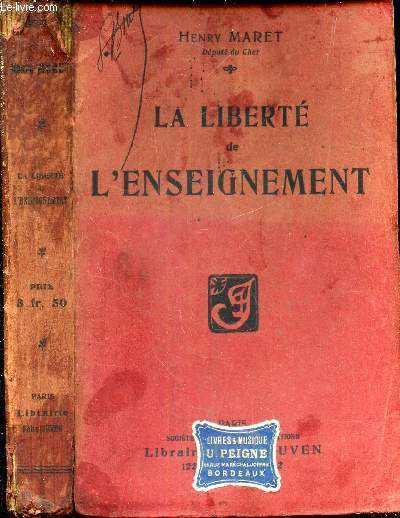 LA LIBERTE DE L'ENSEIGNEMENT