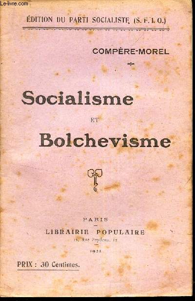 BOLCHEVISME ET SOCIALISME