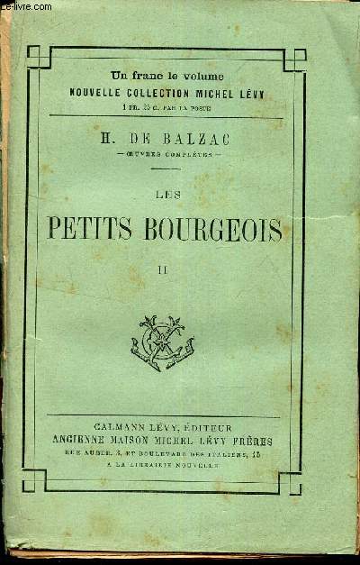 LES PETITS BOURGEOIS - II.