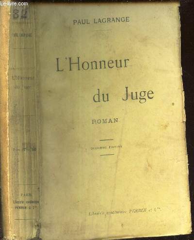 L'HONNEUR DU JUGE