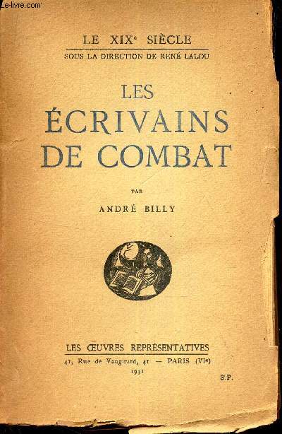 LES ECRIVAINS DE COMBAT