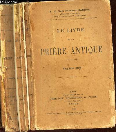 LE LIVRE DE LA PRIERE ANTIQUE