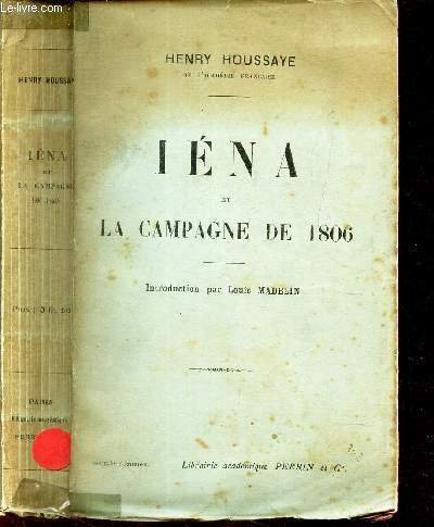 IENA ET LA CAMPAGNE DE 1806.