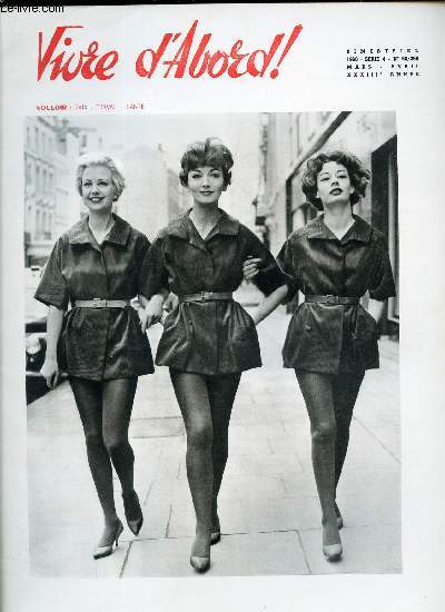 VIVRE D'ABORD! - N68-399 - 1960 / SERIE 4 /AUX 