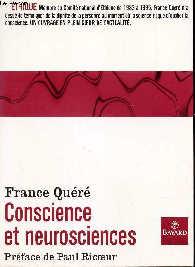 CONSCIENCE ET NEUROSCIENCES