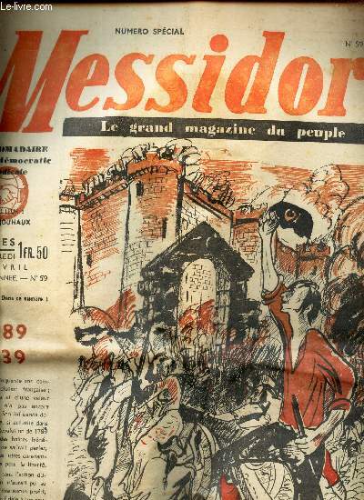 MESSIDOR - NUMERO SPECIAL - N°59 / LA REVOLUTION FRANCAISE.