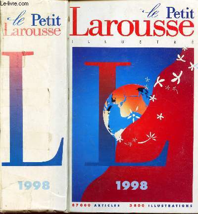 LE PETIT LAROUSSE - 1998. / 87000 ARTICLES - 3800 ILLUSTRATIONS.