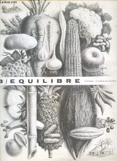 EQUILIBRE - N3 - 3 juil 1960 / Les aliments de 