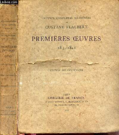 PREMIERES OEUVRES - 183.. - 1842.
