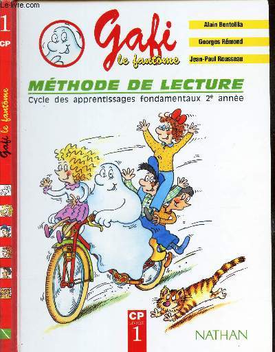 GAFI LE FANTOME - METHODE DE LECTURE - cycle d'apprntissages fondamentaux 2e anne - CP LIVRET.