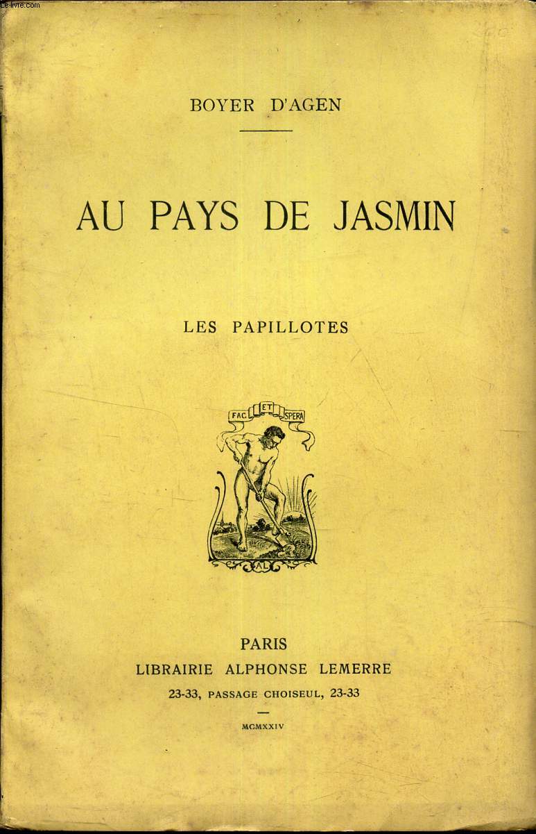 AU PAYS DE JASMIN - TOME 2 : LES PAPILLOTES.