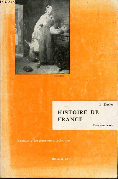 HISTOIRE DE FRANCE - 2e ANNEE - 