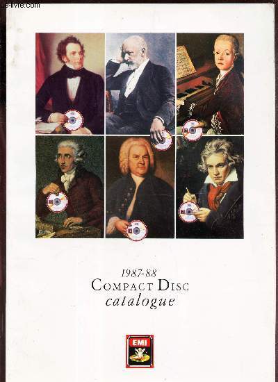 1987-88 - COMPACT DISC - CATALOGUE