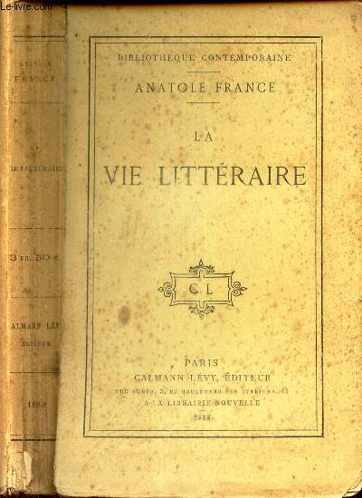 LA VIE LITTERAIRE.