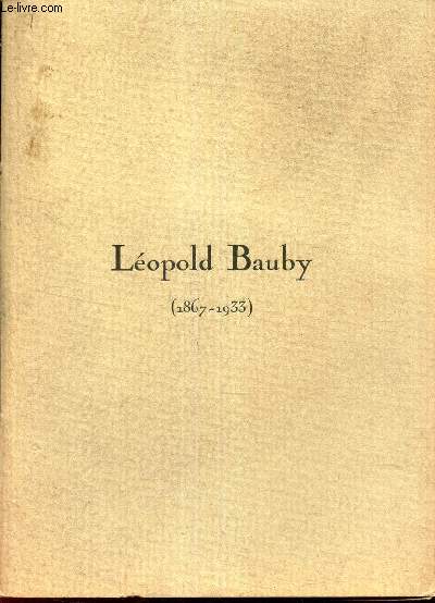 LEOPOLD BAUDY (1867-1933).