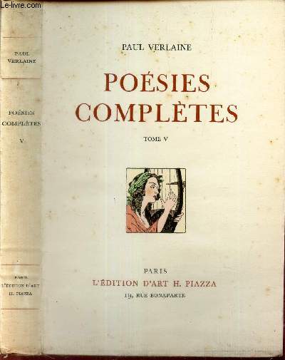 POESIES COMPLETES - (TOME V) /Elgies - Dans les Limbes - Ddicaces.