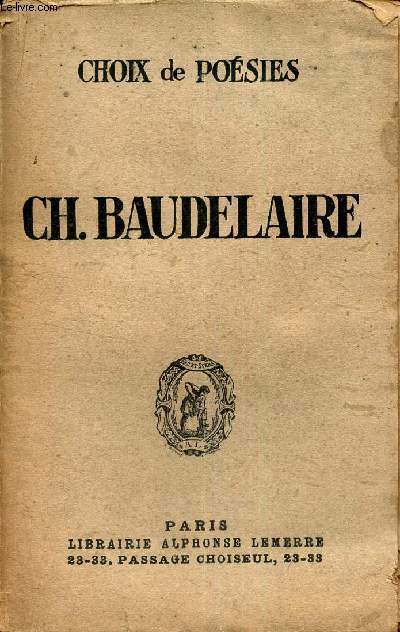CHOIX DE POESIES.