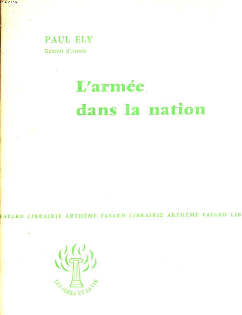 L'ARMEE DANS LA NATION.