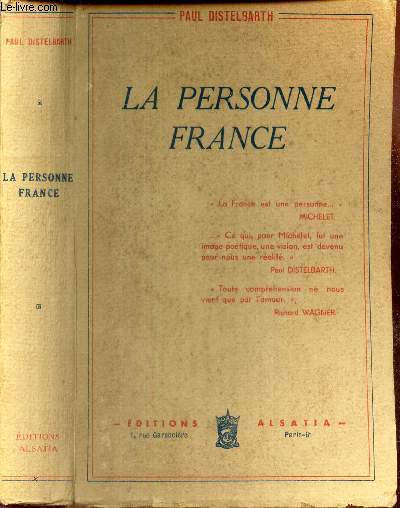 LA PERSONNE FRANCE