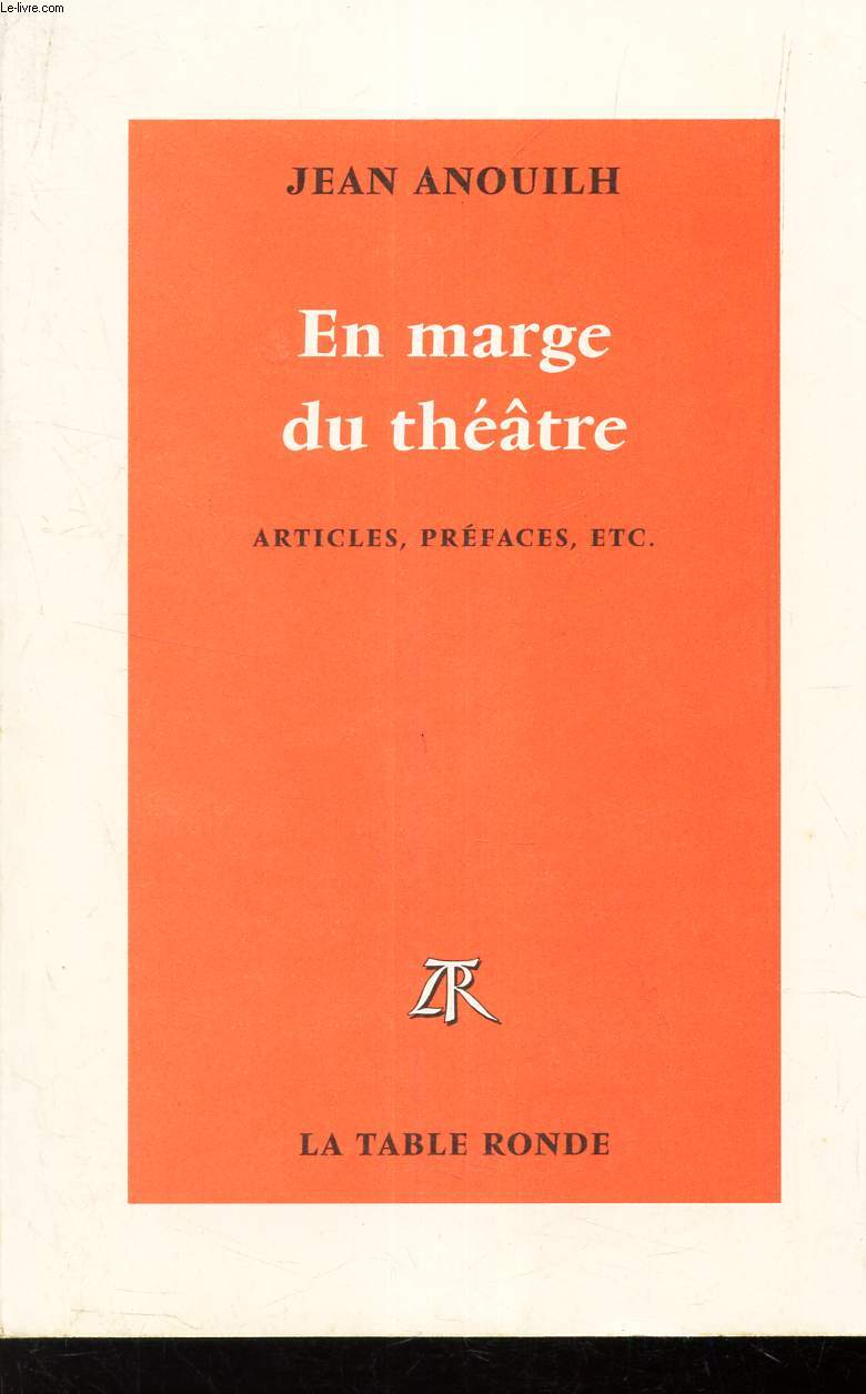 EN MARGE DU THEATRE.