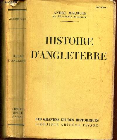 HISTOIRE D'ANGLETERRE.