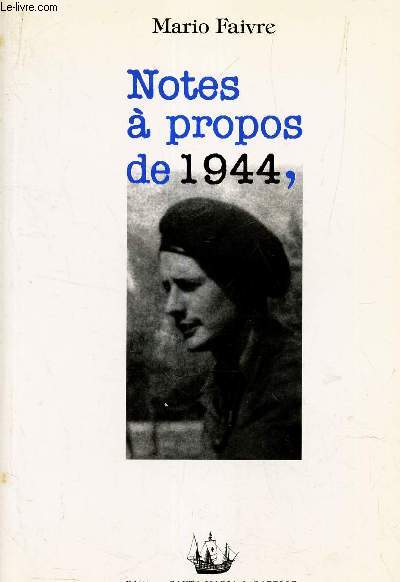 NOTES A PROPOS DE 1944