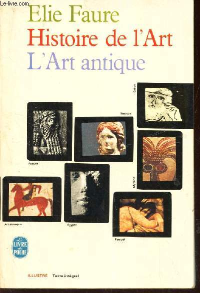 HISTOIRE DE L'ART - L'ART ANTIQUE.