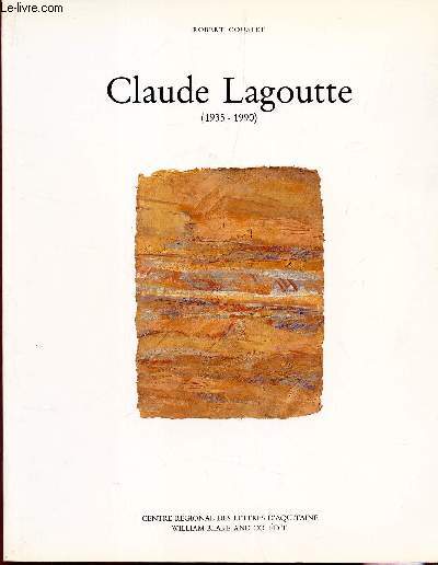 CLAUDE LAGOUTTE (1935-1990).