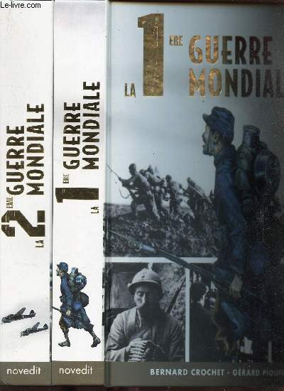 EN 2 VOLUMES : TOME 1 : 1ere GUERRE MONDIALE + TOME 2 : 2me GUERRE MONDIALE.